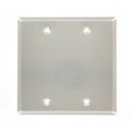 Leviton Wallplates 2G Alum W/P 83025-EXT